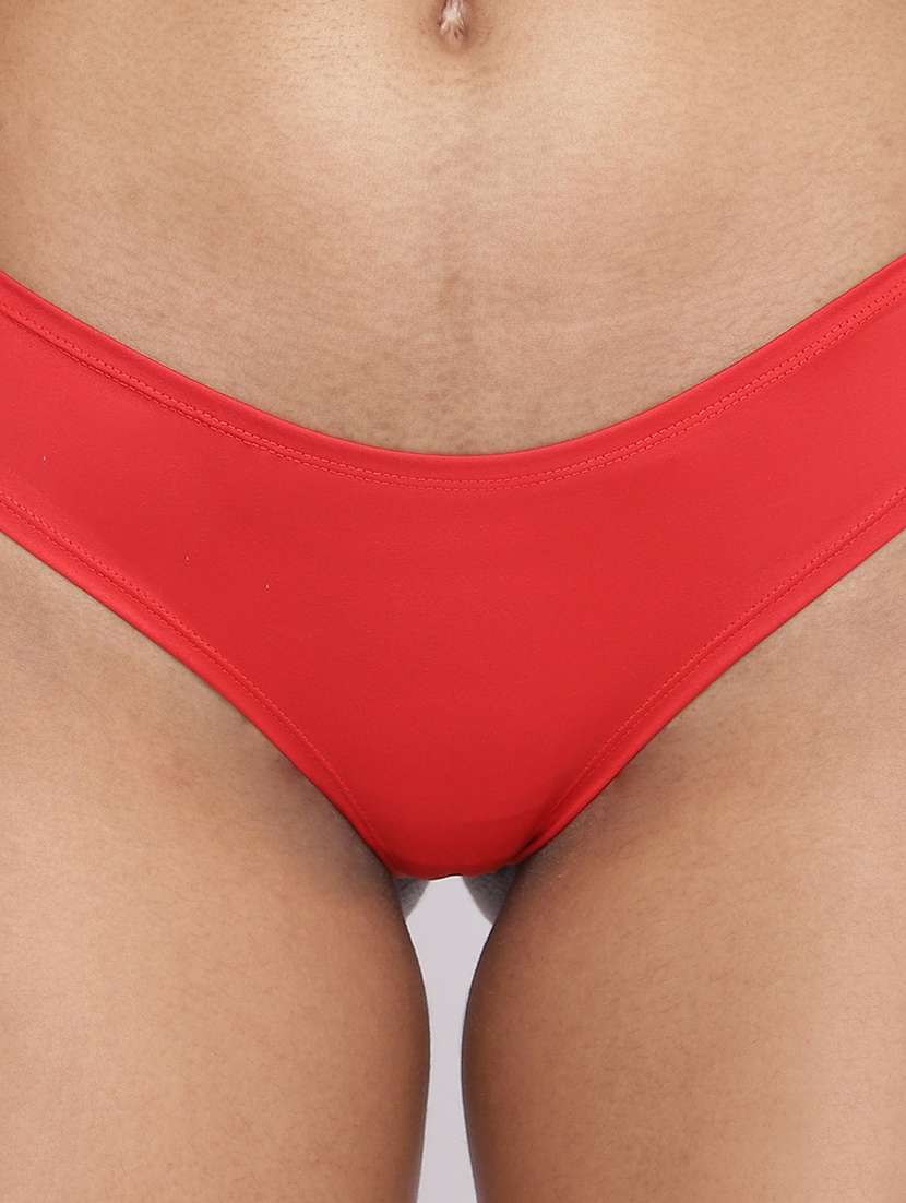 women pack of 2 solid low rise bikini panty - 22092131 -  Standard Image - 5