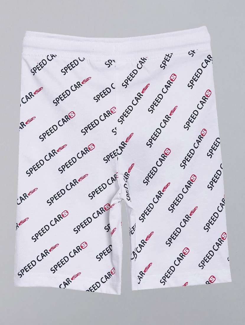 boys pack of 2 mid rise regular fit shorts - 22092221 - Standard Image - 3