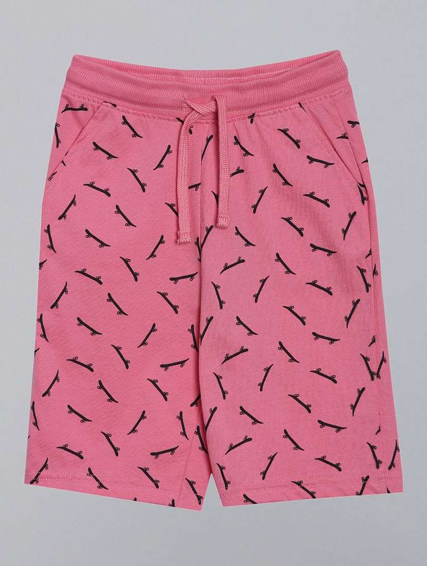 boys pack of 2 mid rise regular fit shorts - 22092222 - Standard Image - 3
