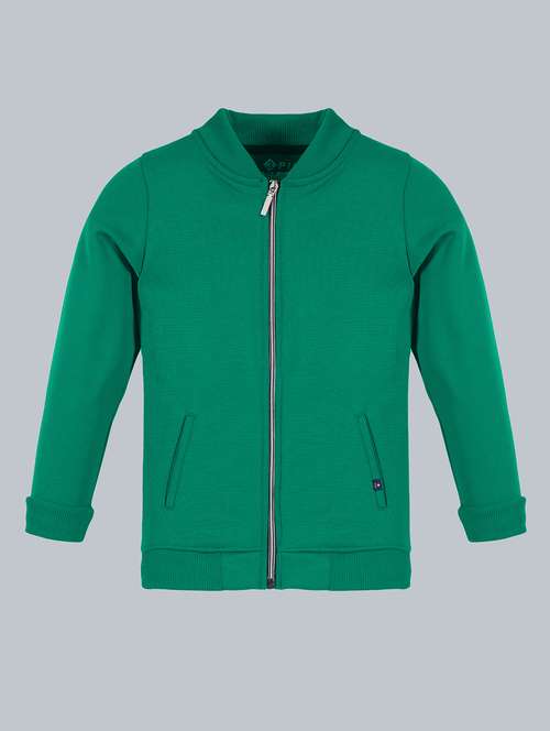 boys solid henley neck long sleeve jacket - 22092224 -  Standard Image - 0