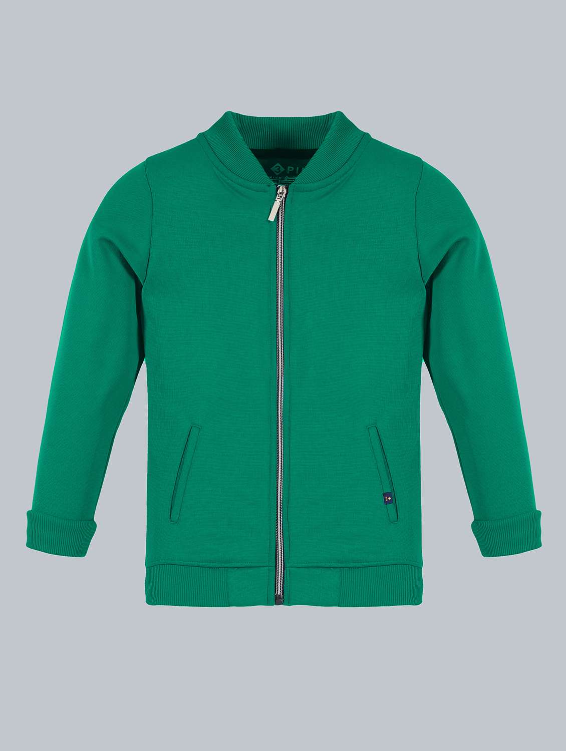 boys solid henley neck long sleeve jacket - 22092224 -  Zoom Image - 0