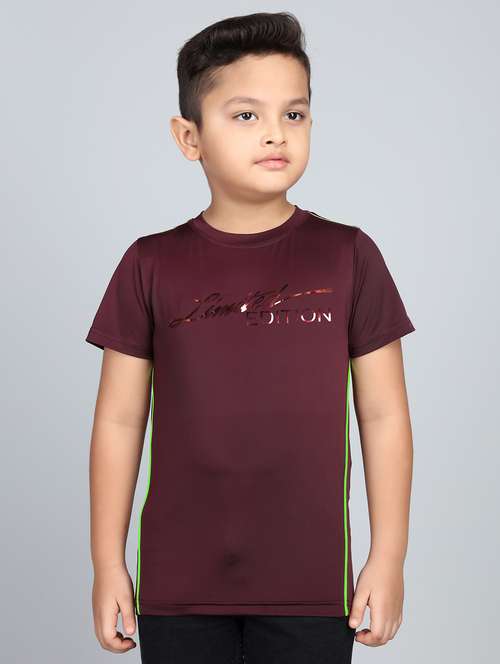 boys printed short sleeve regular fit t-shirt - 22092233 -  Standard Image - 0