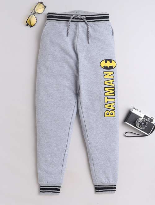 boys printed mid rise relaxed fit jogger - 22092239 - Standard Image - 0