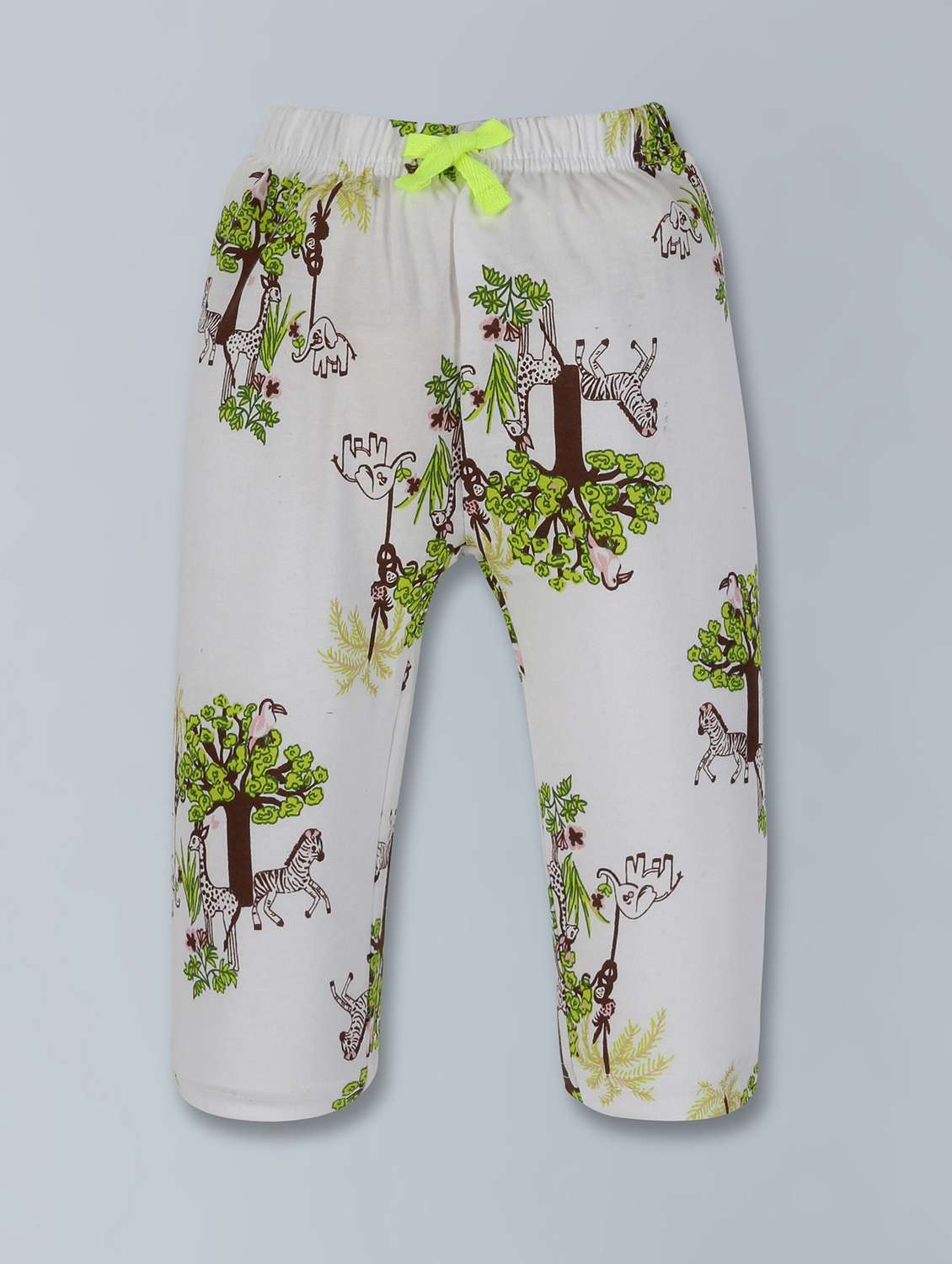 boys printed mid rise loungwear pyjama