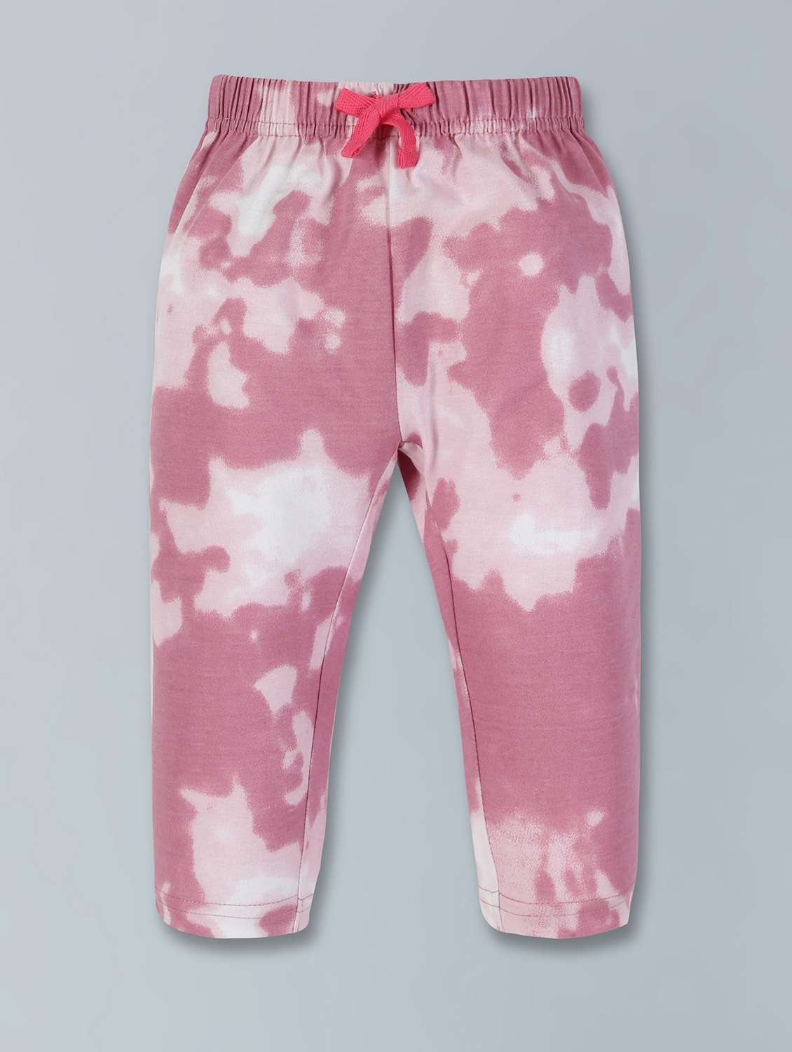 boys printed mid rise track pant