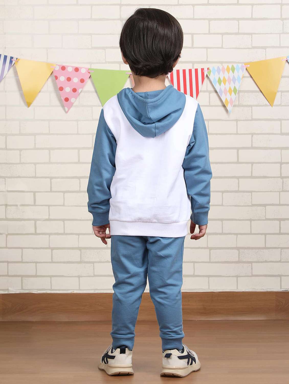 boys printed hooded full length set - 22092263 - Standard Image - 3