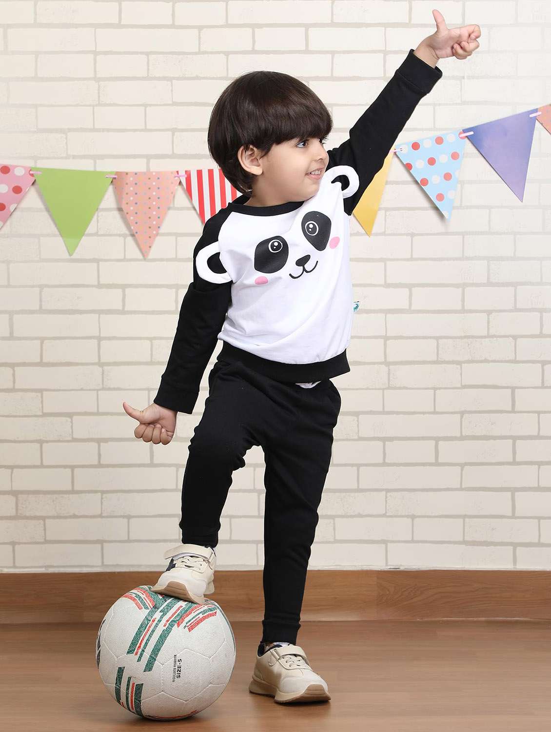 boys printed long sleeve full lenght set
