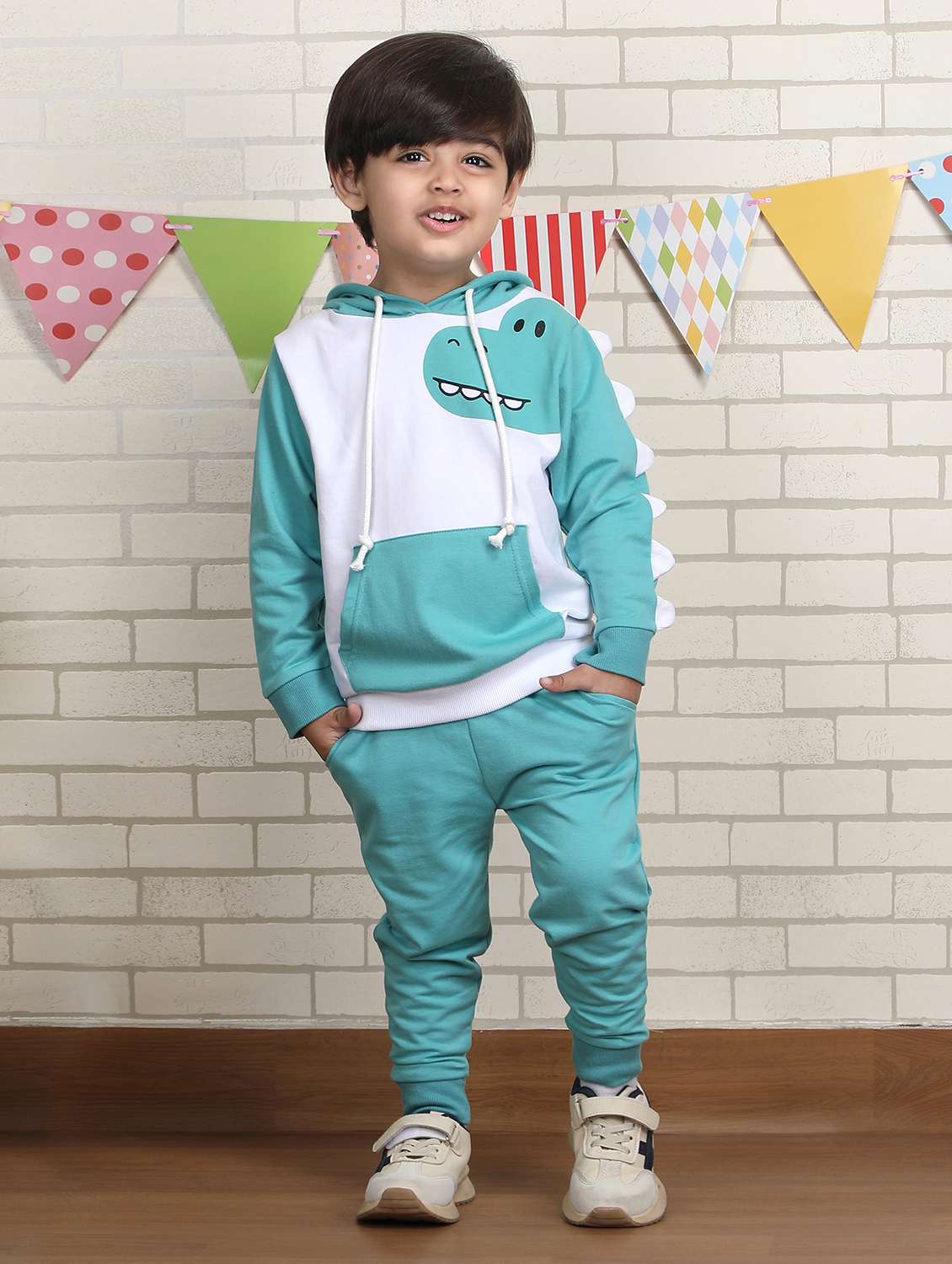 boys printed long sleeve full lenght set - 22092266 - Zoom Image - 0