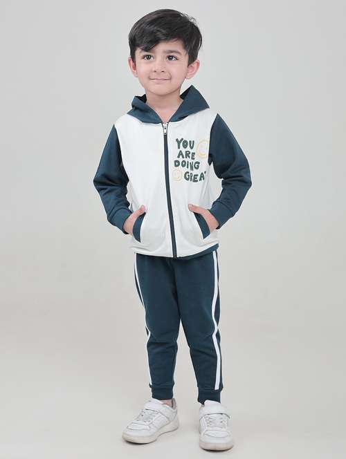 boys printed long sleeve full lenght set - 22092270 - Standard Image - 0