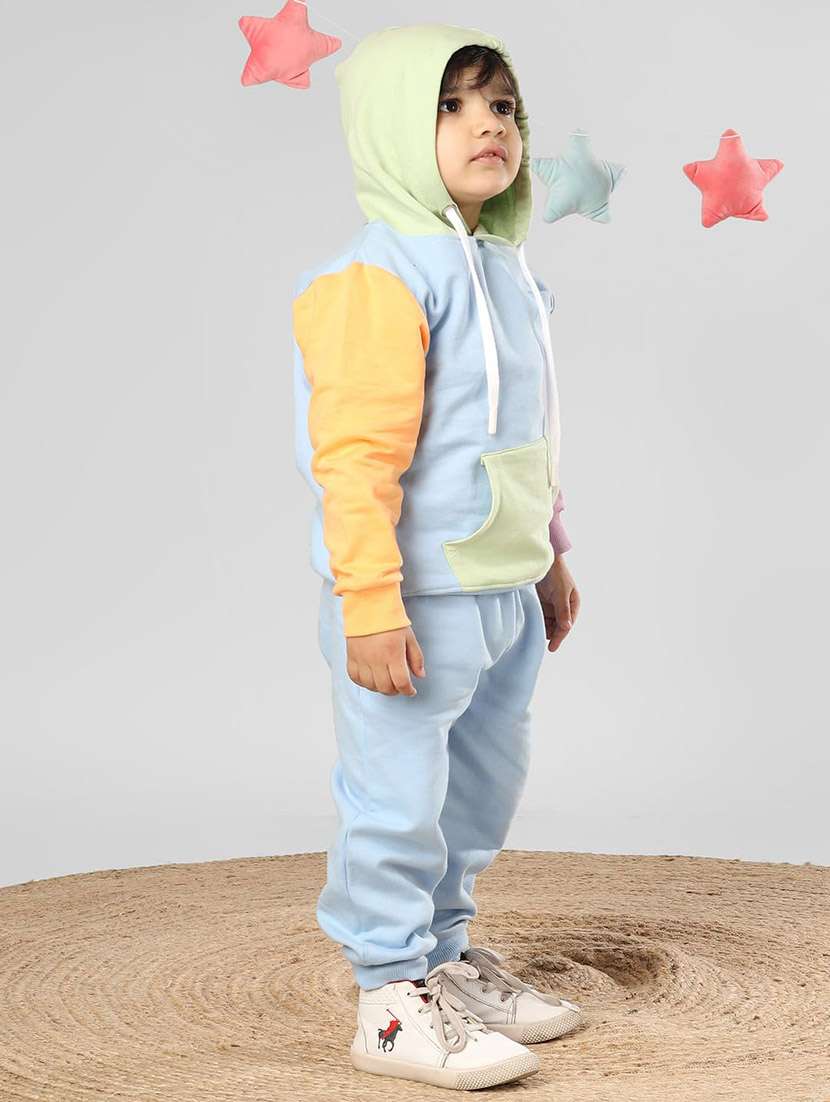 boys ombre print hooded full length co-ords set - 22092285 -  Standard Image - 3