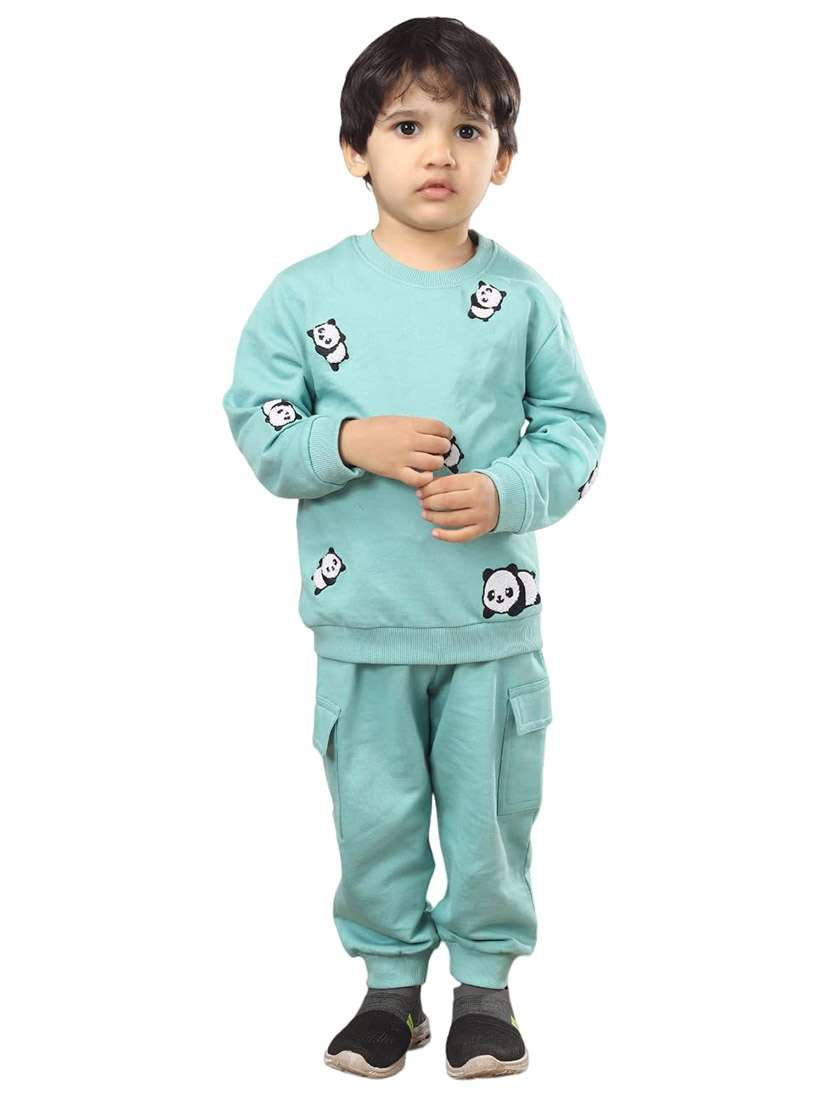 boys printed long sleeve full length  set - 22092292 -  Standard Image - 3