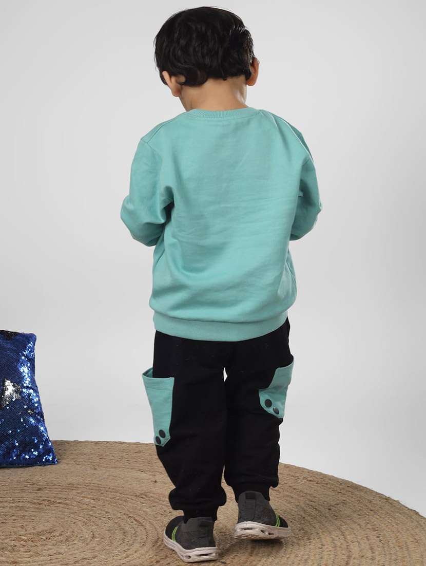 boys printed long sleeve full length set - 22092293 - Standard Image - 3