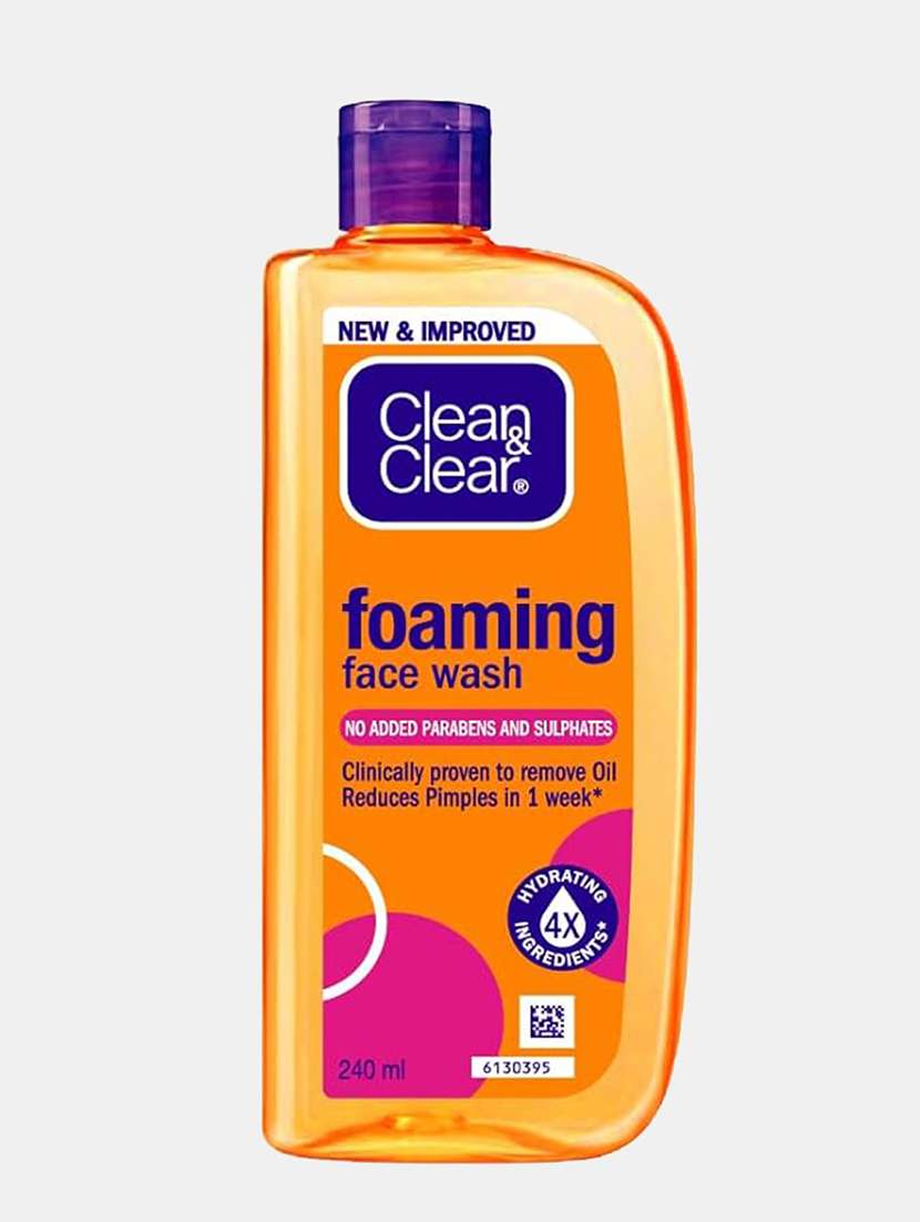 clean & clear-foaming face wash-240 ml