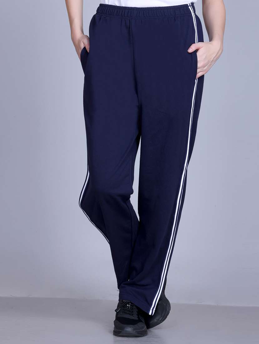 women tapered mid rise relaxed fit track pant