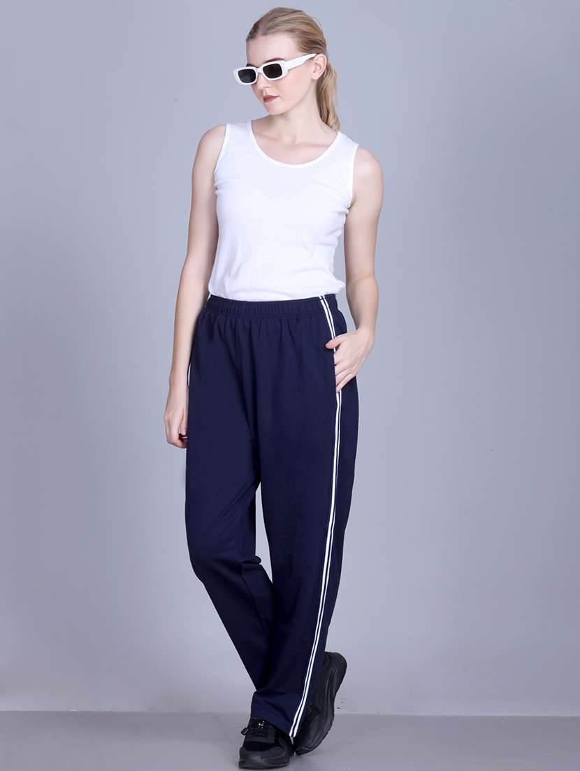women tapered mid rise relaxed fit track pant - 22092630 -  Standard Image - 3