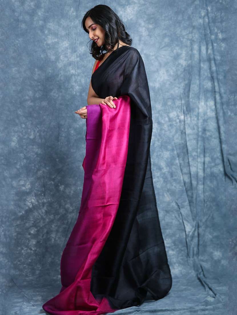 women ombre printed saree with blouse - 22092647 - Standard Image - 3