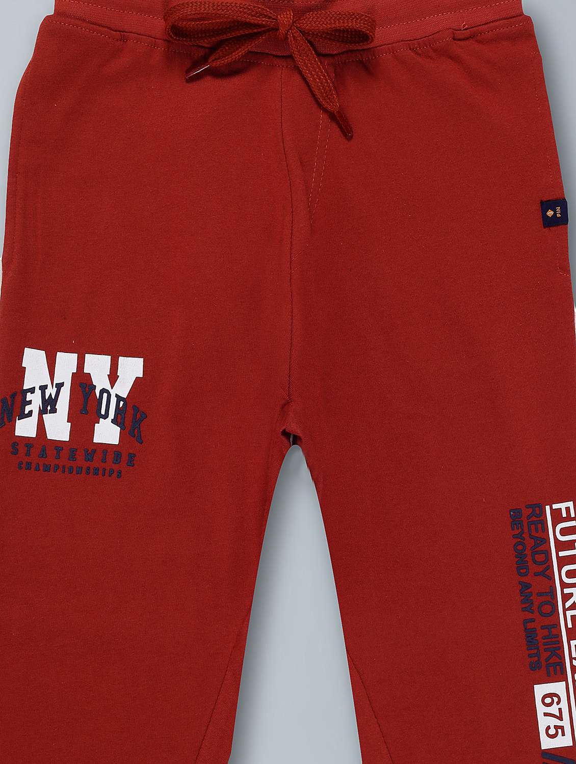 boys printed mid rise relaxed fit jogger - 22092682 -  Standard Image - 3