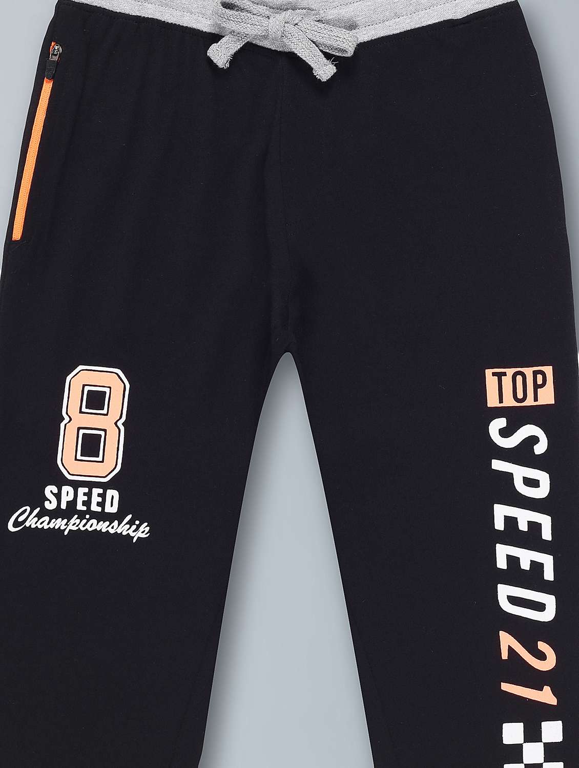 boys printed mid rise relaxed fit jogger - 22092689 -  Standard Image - 3