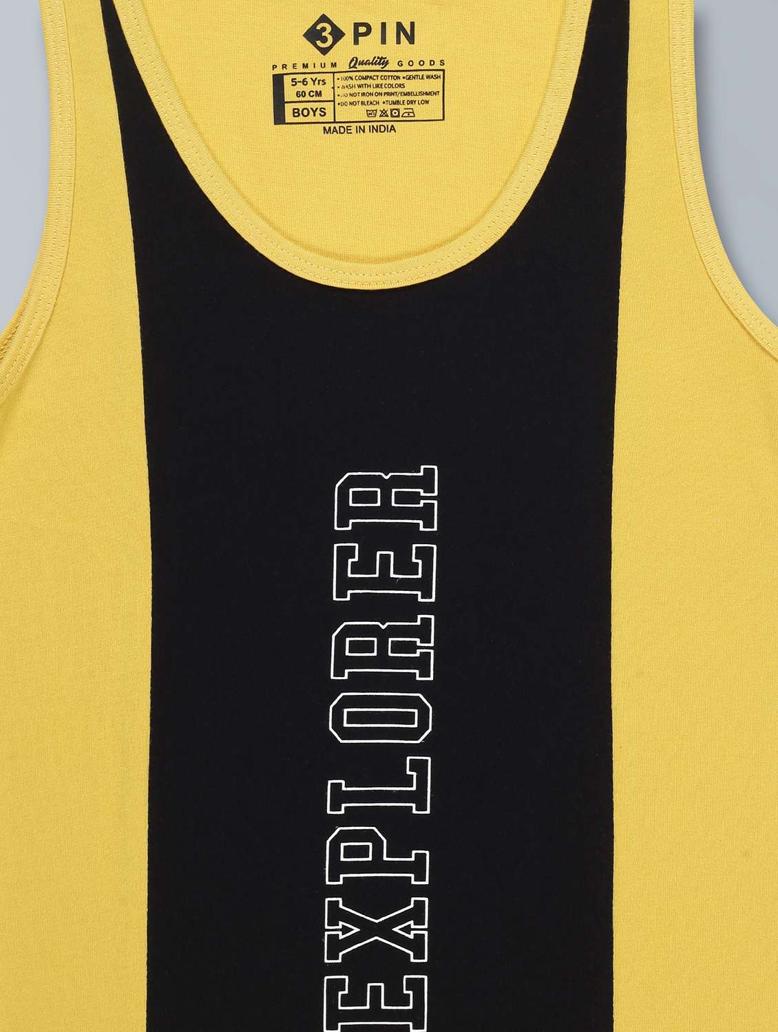 boys printed sleeveless vest - 22092703 -  Standard Image - 3