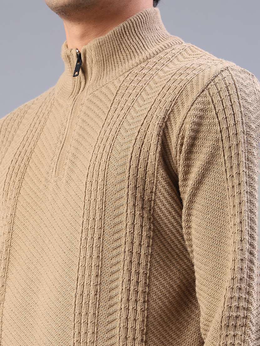 men self design long sleeve regular fit pullover  - 22092719 -  Standard Image - 5