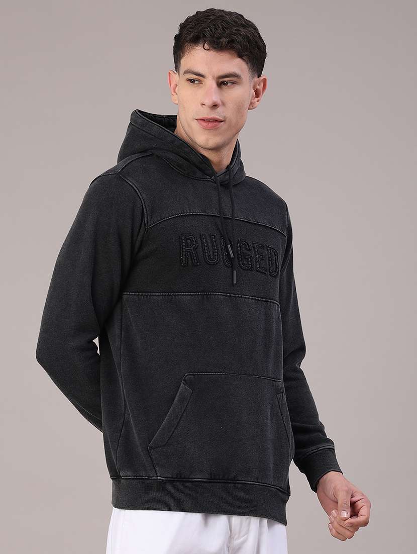 men long sleeve hooded sweatshirt - 22092748 -  Standard Image - 3