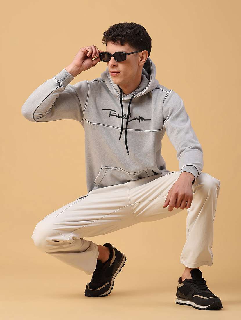 men chest print long sleeve regular fit sweatshirt - 22092750 -  Standard Image - 5