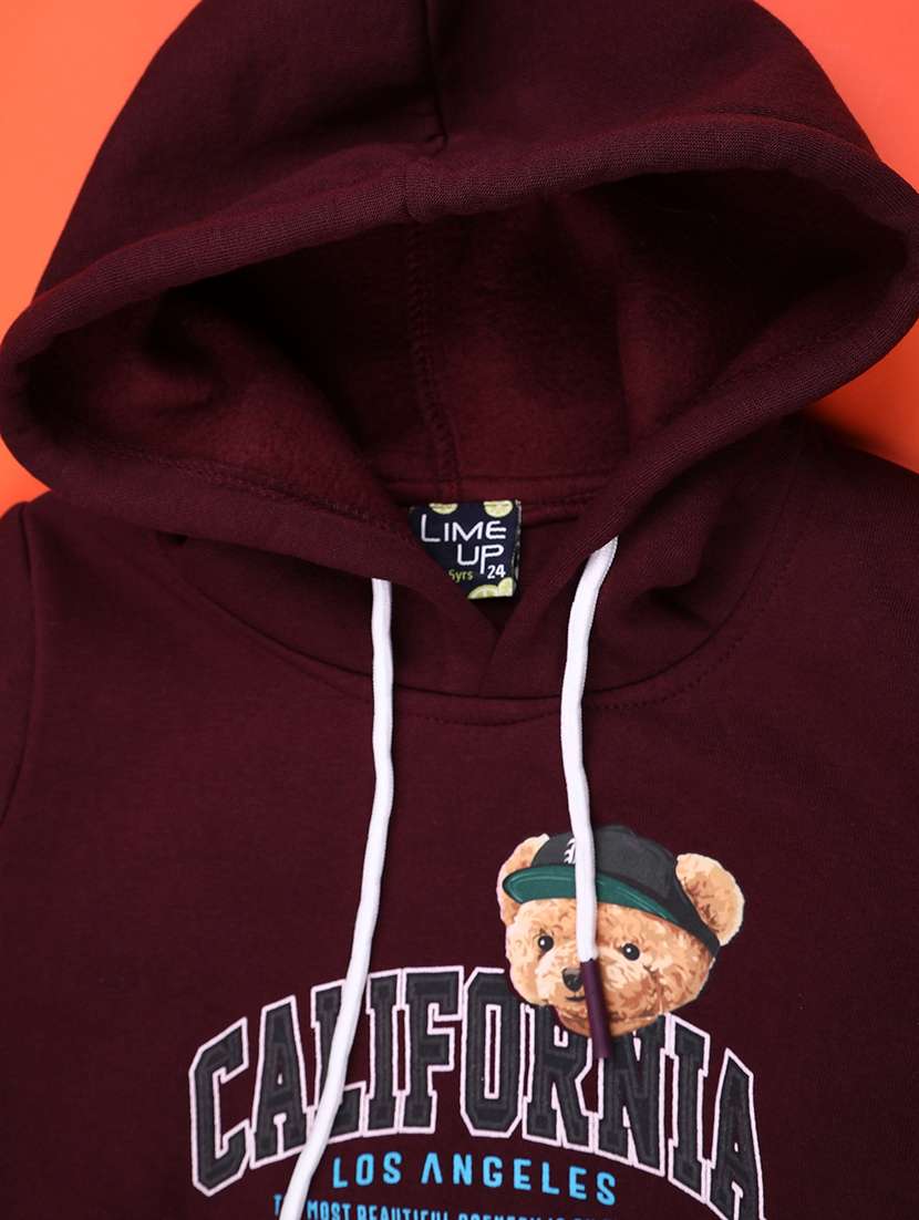 boys front & back print long sleeve sweatshirt - 22092762 -  Standard Image - 3