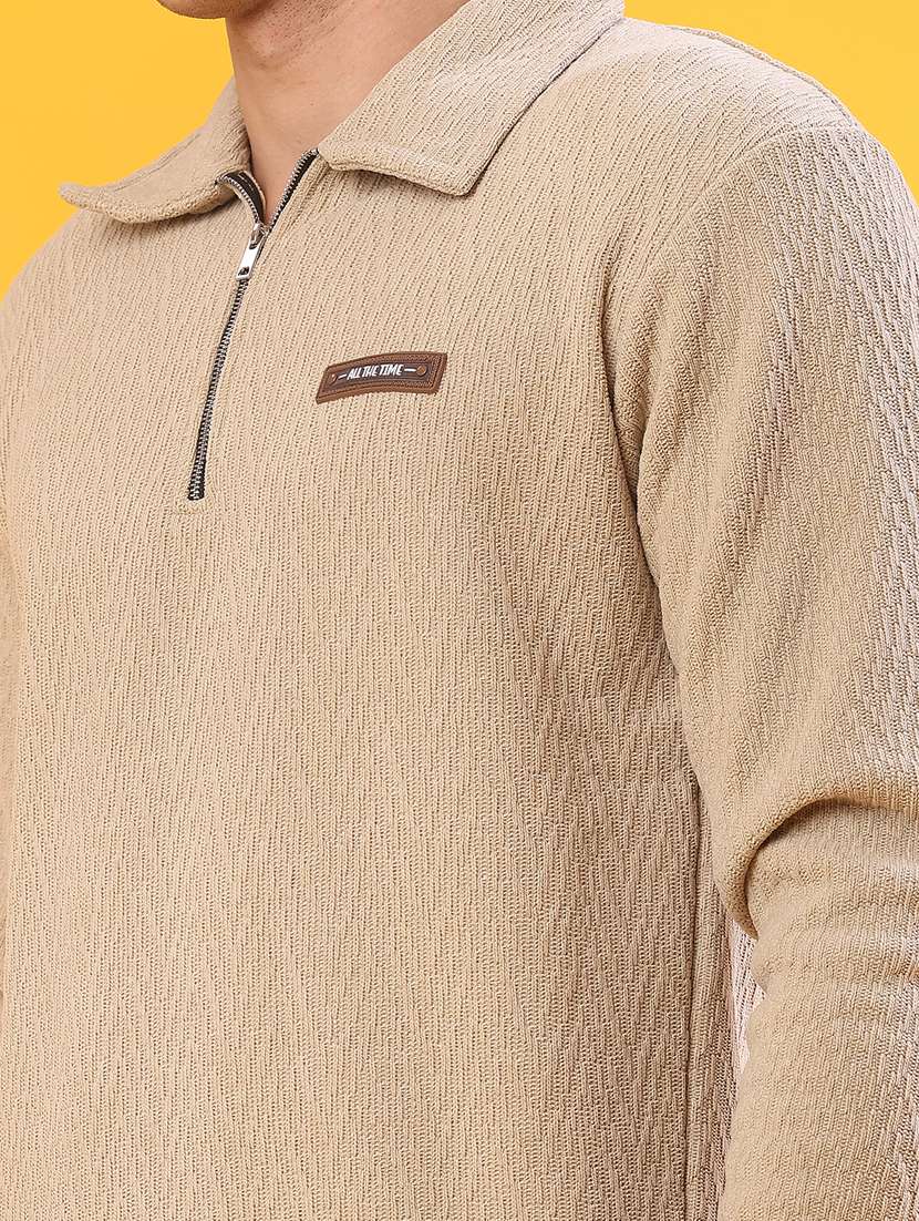 men self design long sleeve regular fit sweatshirt - 22092803 -  Standard Image - 5