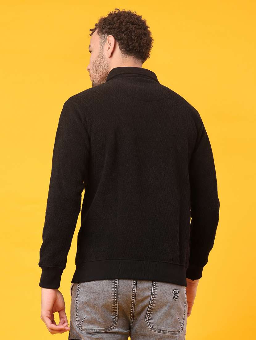 men self design long sleeve regular fit sweatshirt - 22092805 -  Standard Image - 3