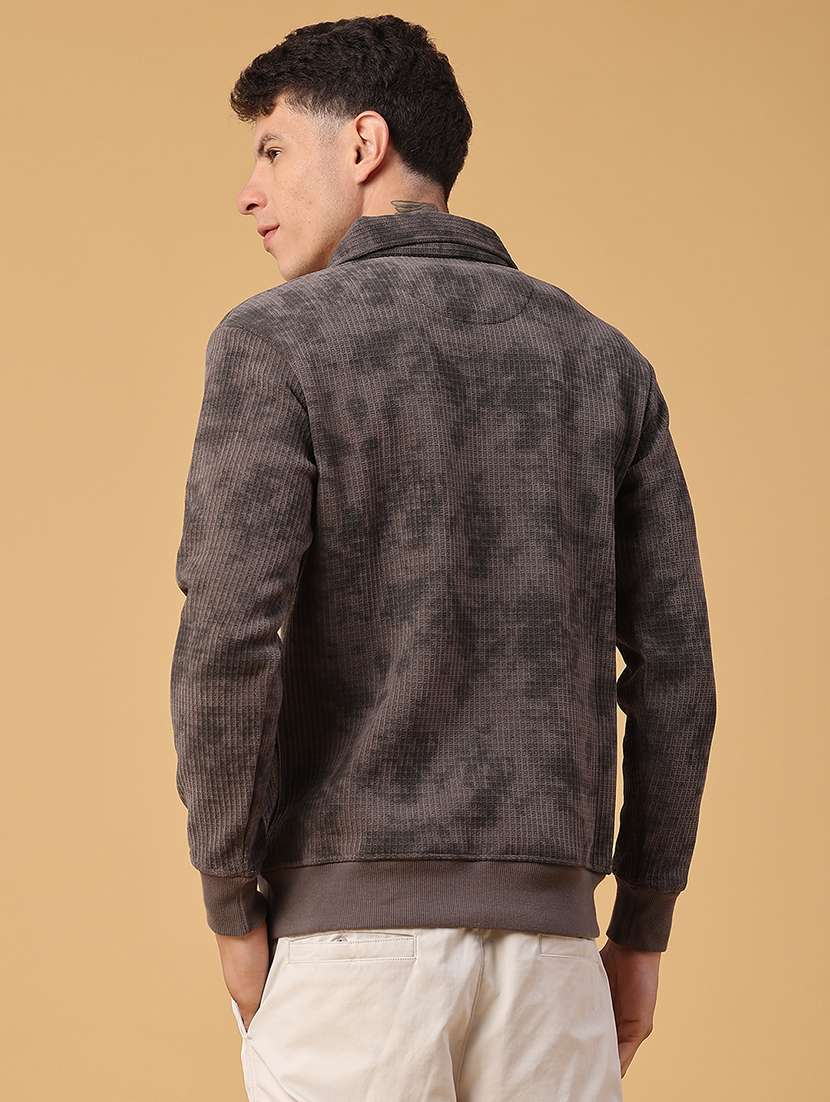 men printed long sleeve regular fit sweatshirt - 22092806 -  Standard Image - 3