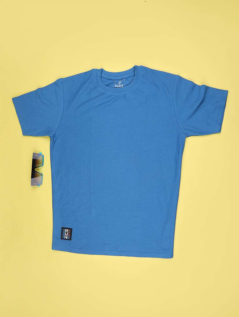 boys solid short sleeve t-shirt