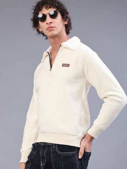 men self design long sleeve regular fit sweatshirt - 22092825 -  Standard Image - 0