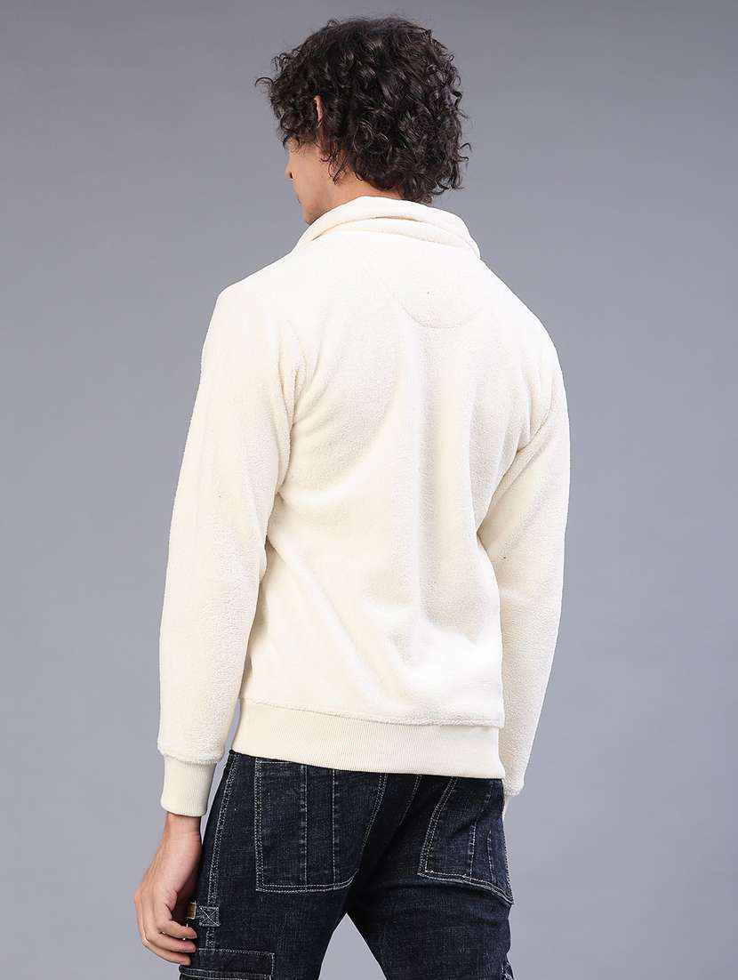 men self design long sleeve regular fit sweatshirt - 22092825 -  Standard Image - 3