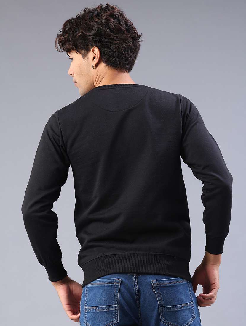 men printed long sleeve sweatshirt - 22092878 -  Standard Image - 3