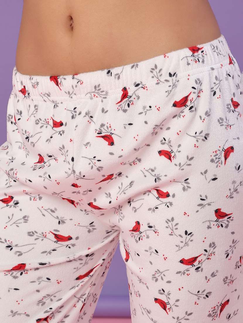 women printed ankle length woolen leggings - 22092946 -  Standard Image - 5