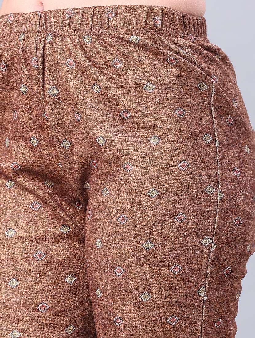 women self design long sleeve kurta pant with dupatta set - 22093063 -  Standard Image - 5