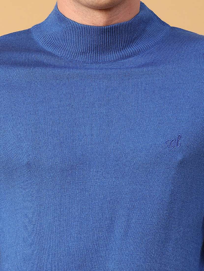 men solid long sleeve regular fit pullover  - 22093067 -  Standard Image - 5