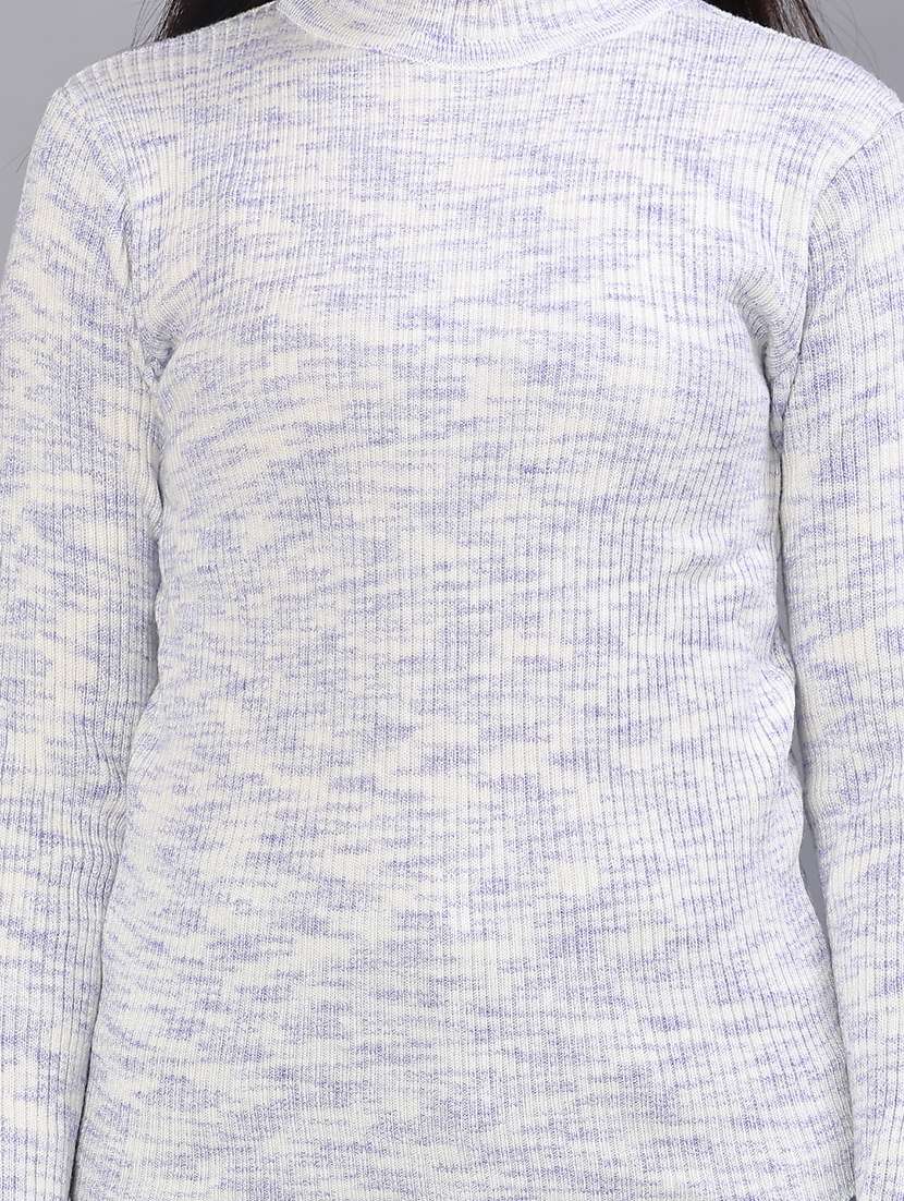 women self design long sleeve pullover - 22093108 -  Standard Image - 5