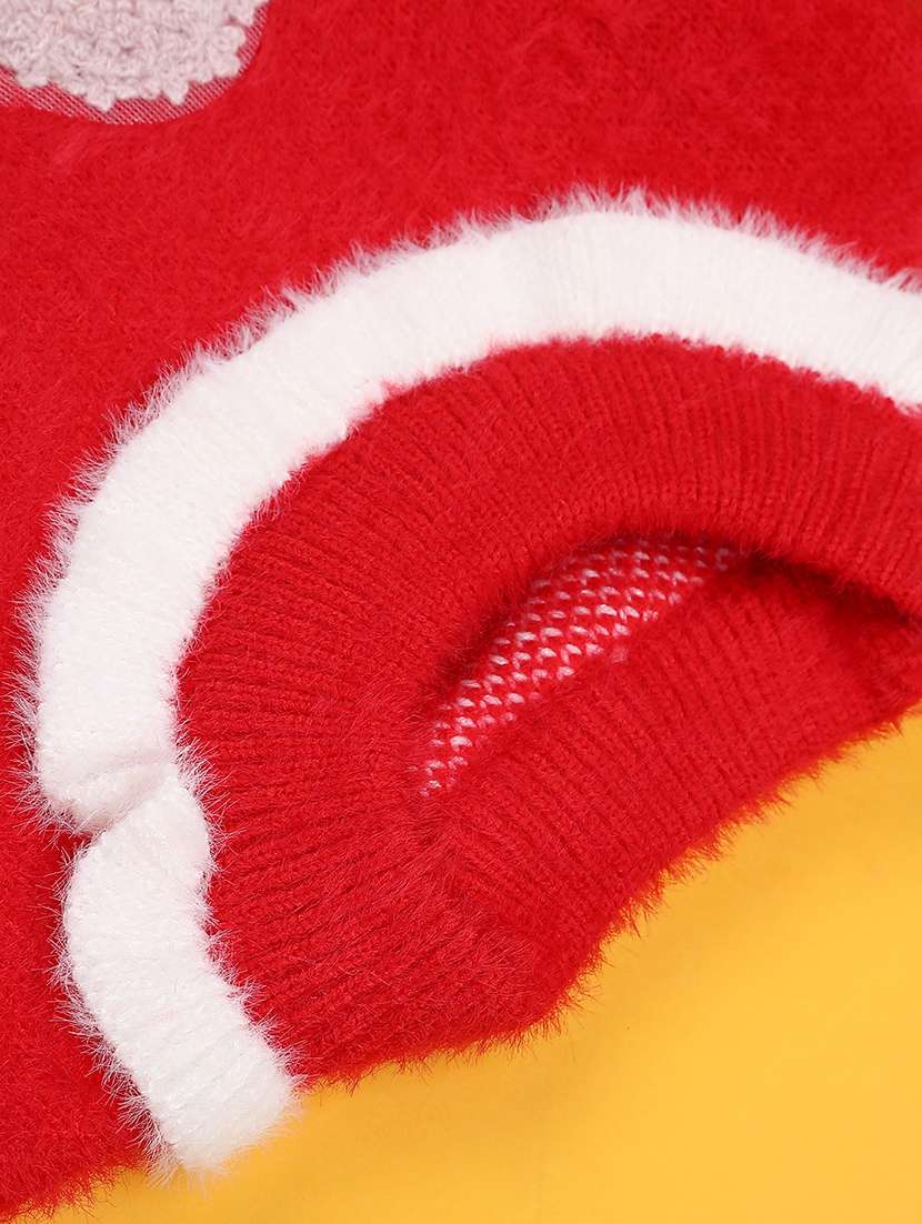 girls self designed long sleeve sweater - 22093161 -  Standard Image - 3