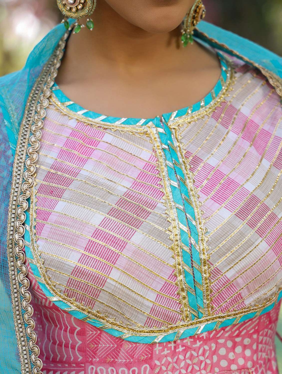 women embroidered three quarter sleeve kurta sharara with dupatta set - 22093240 - Standard Image - 5
