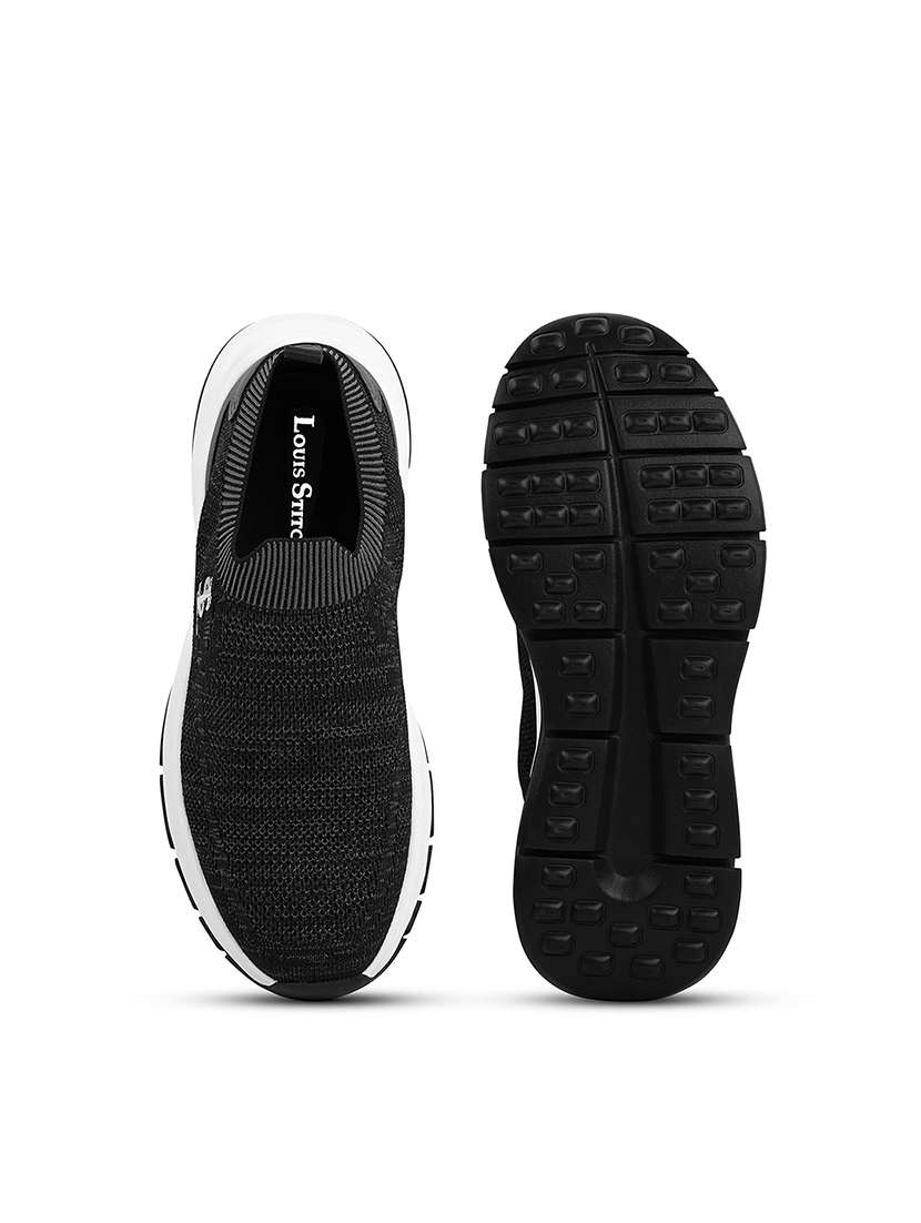 men black slip on sport shoe - 22093310 -  Standard Image - 3