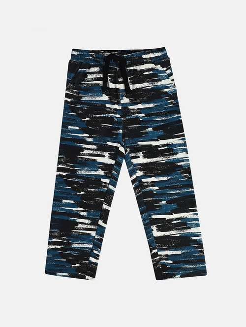 boys printed mid rise loungewear pyjama - 22093415 -  Standard Image - 0