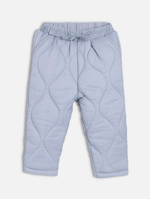 boys solid mid rise winterwear pyjama - 22093487 -  Standard Image - 0