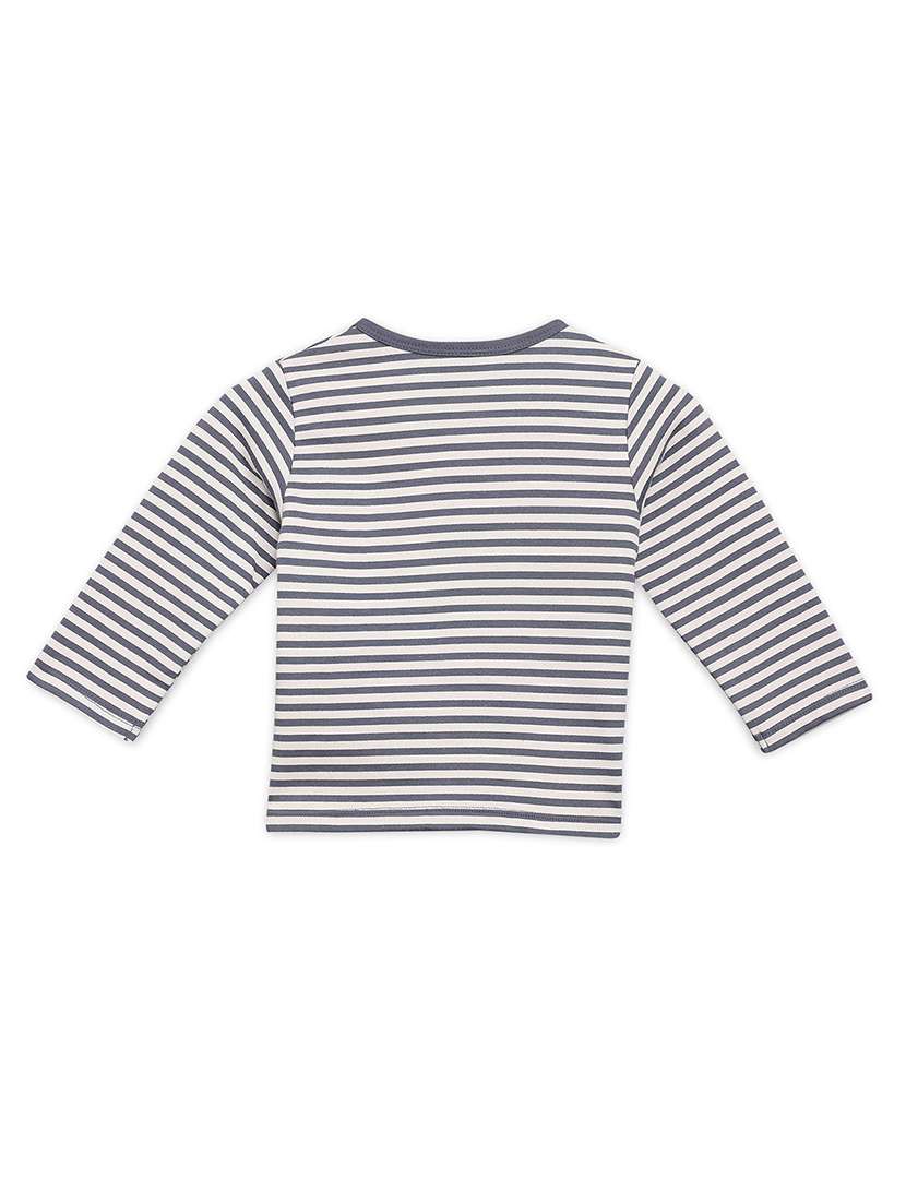 infant pack of 2 printed long sleeve front-open tee - 22093566 -  Standard Image - 3