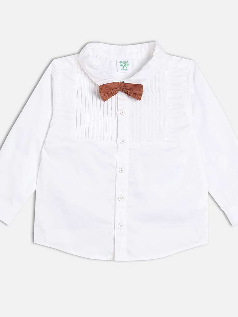 boys long sleeve shirt and dungree set - 22093590 - Standard Image - 3