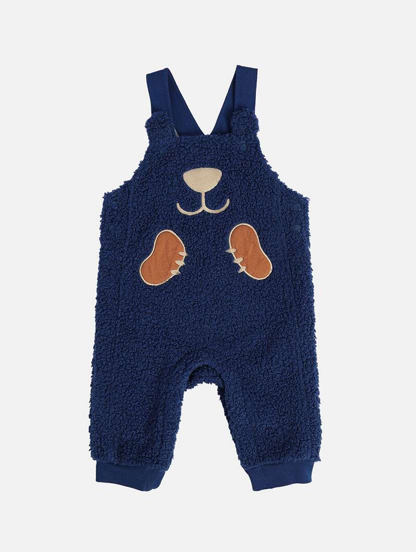 boys printed long sleeve t-shirt and dungree set - 22093611 - Standard Image - 3