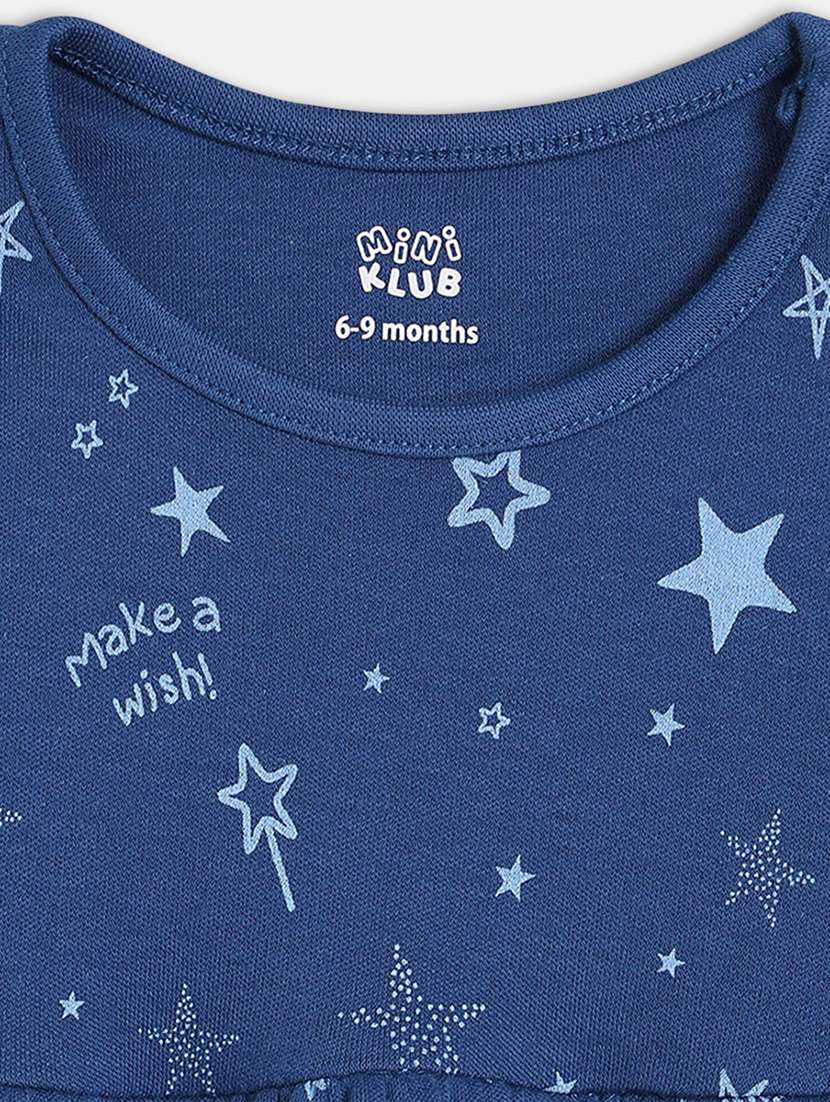 girls pack of 2 printed long sleeve a-line dress - 22093698 -  Standard Image - 5