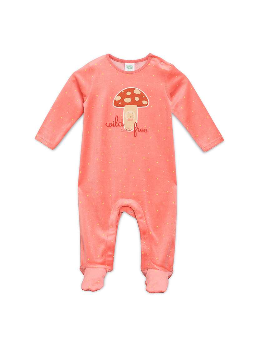 kids printed long sleeve onesie