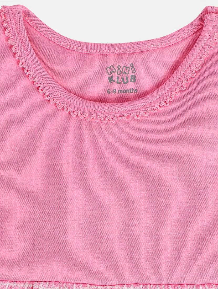 girls pack of 2 printed long sleeve a-line dress - 22093718 -  Standard Image - 5