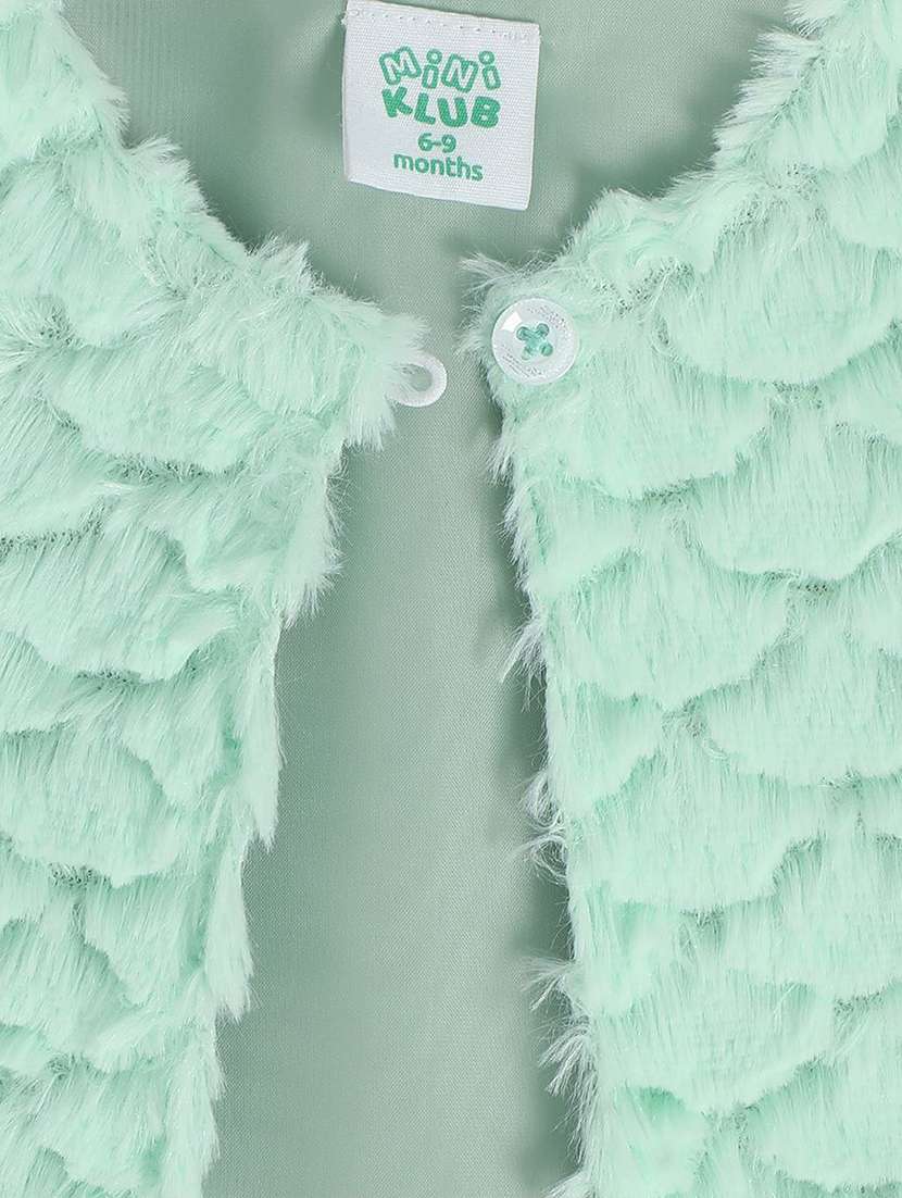 neo mint polyester regular jackets & coat - 22093798 -  Standard Image - 3